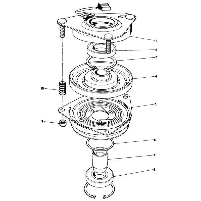 Clutch Assembly No 54-3200