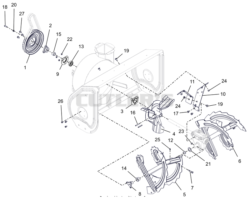Auger and Impeller - 30"