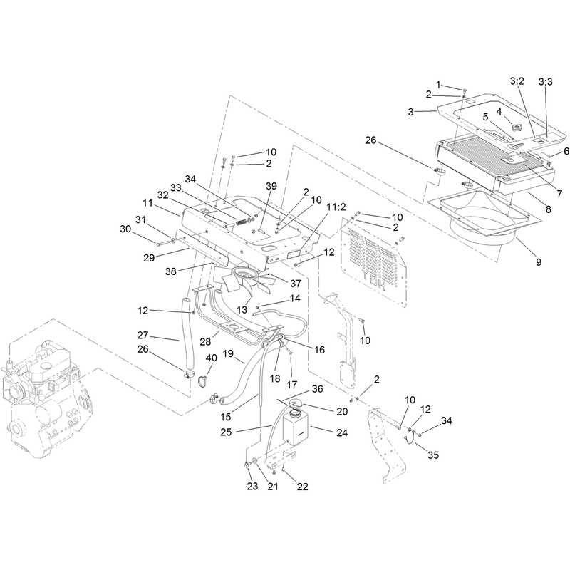 Cooling System Assembly