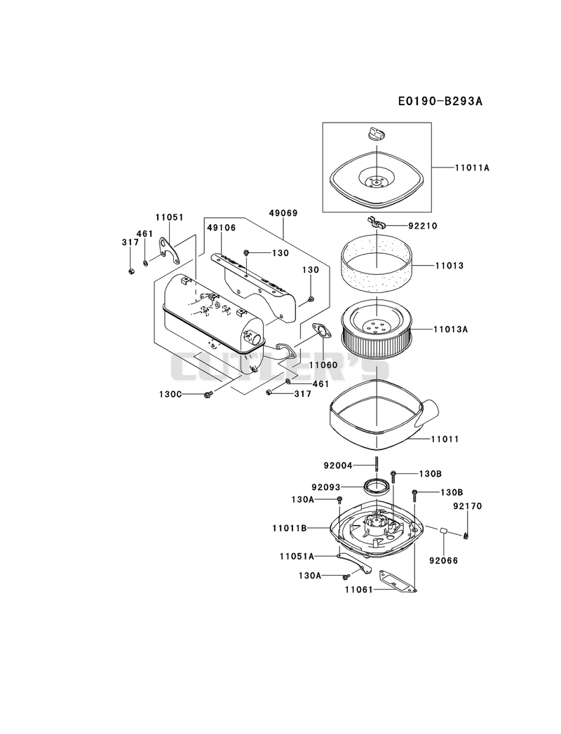 AIR-FILTER/MUFFLER