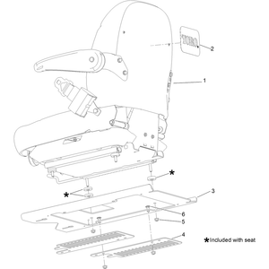 Deluxe Seat Kit No 121-4812