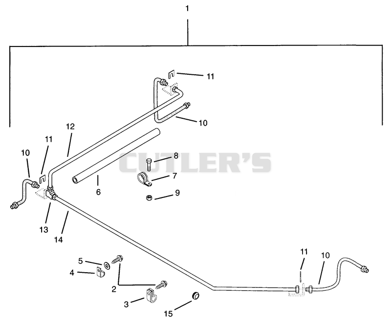 Hydraulic Brake Line Kit (Option 5)