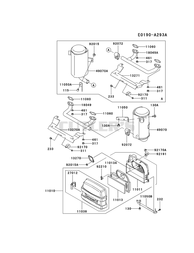 AIR-FILTER/MUFFLER