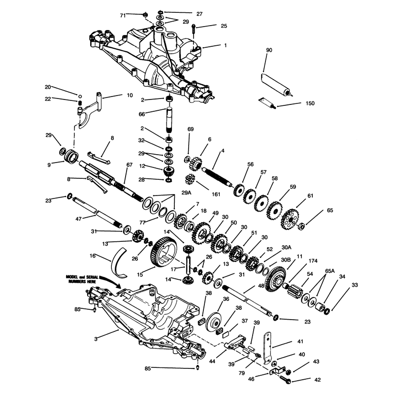 Peerless Transaxle Model No 915-019