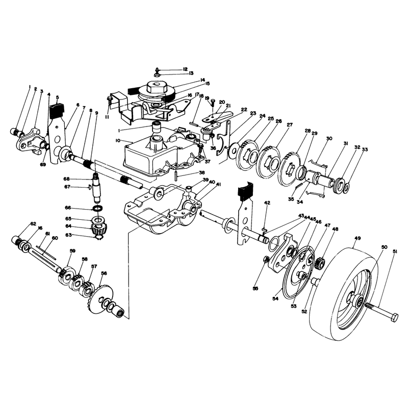 Gear Case Assembly Model 22035