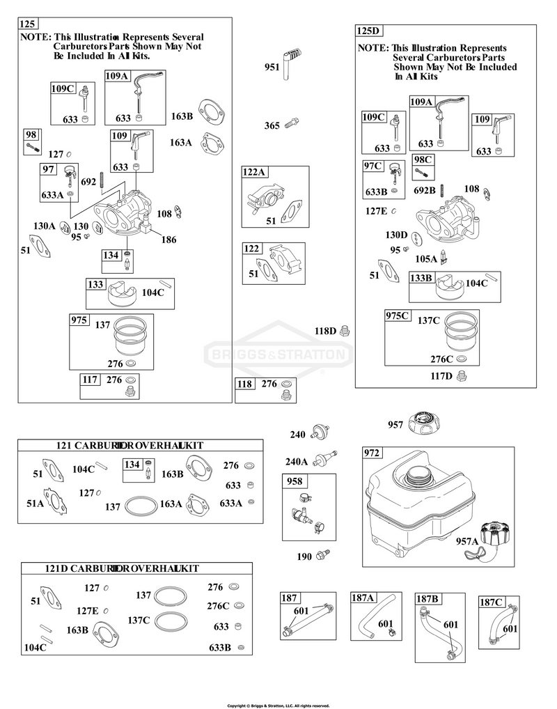 Carburetor, Fuel Supply