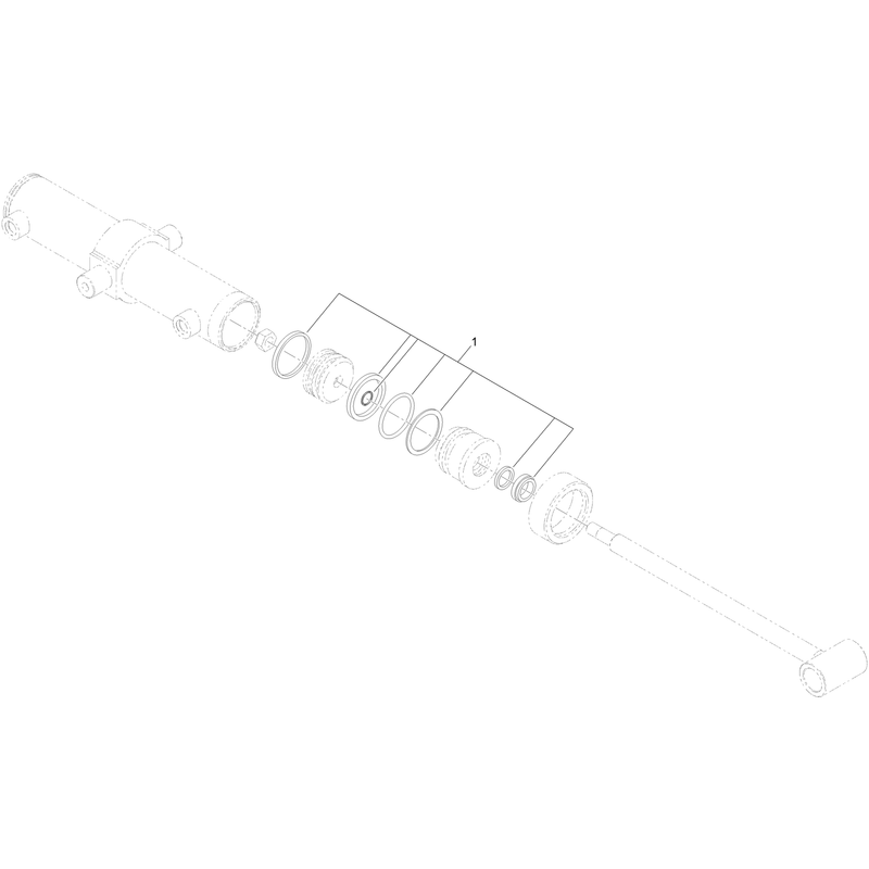 Hydraulic Cylinder Assembly No 117-6441