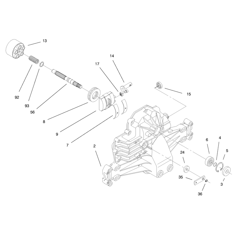 Hydro Transaxle Assembly