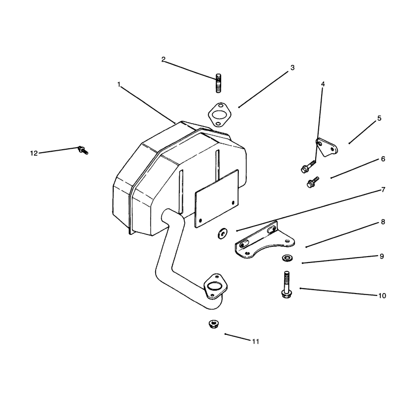 Exhaust Engine Kohler Model No Cv14 S 1429 Continued