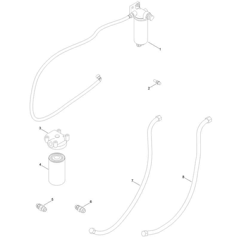 Remote Mounted Engine Parts Box Assembly