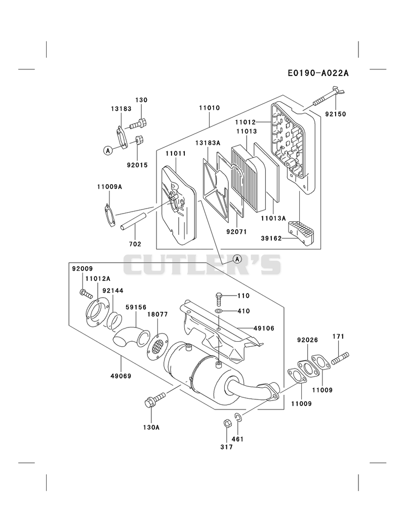 AIR-FILTER/MUFFLER