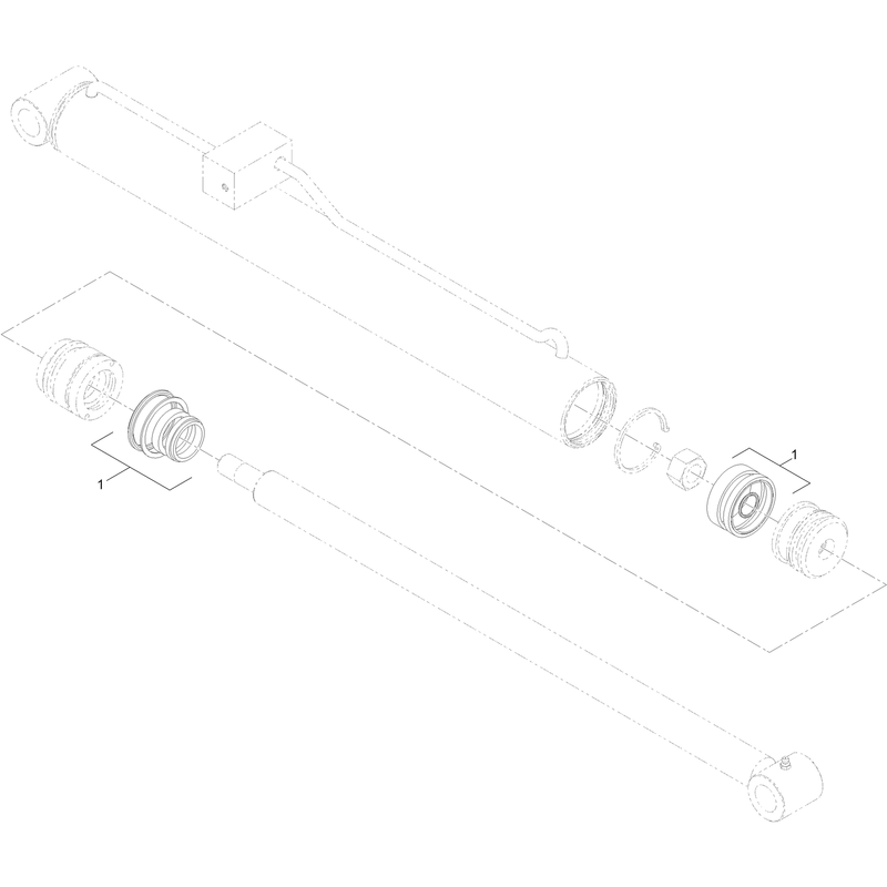 Hydraulic Cylinder Assembly No. 139-0780