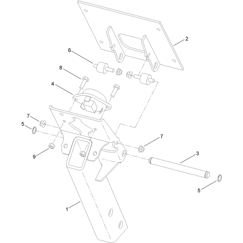 Seat Post Kit Assembly No. AU128531
