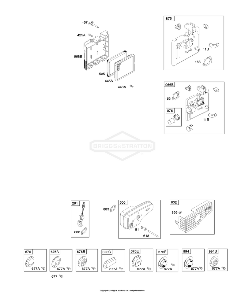 Air Cleaner, Exhaust System