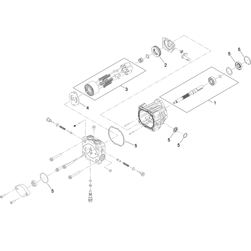 Hydraulic Pump Assembly No 109-4987