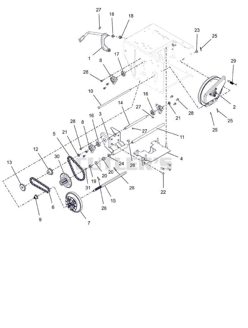 Friction Drive and Swing Gate - Track