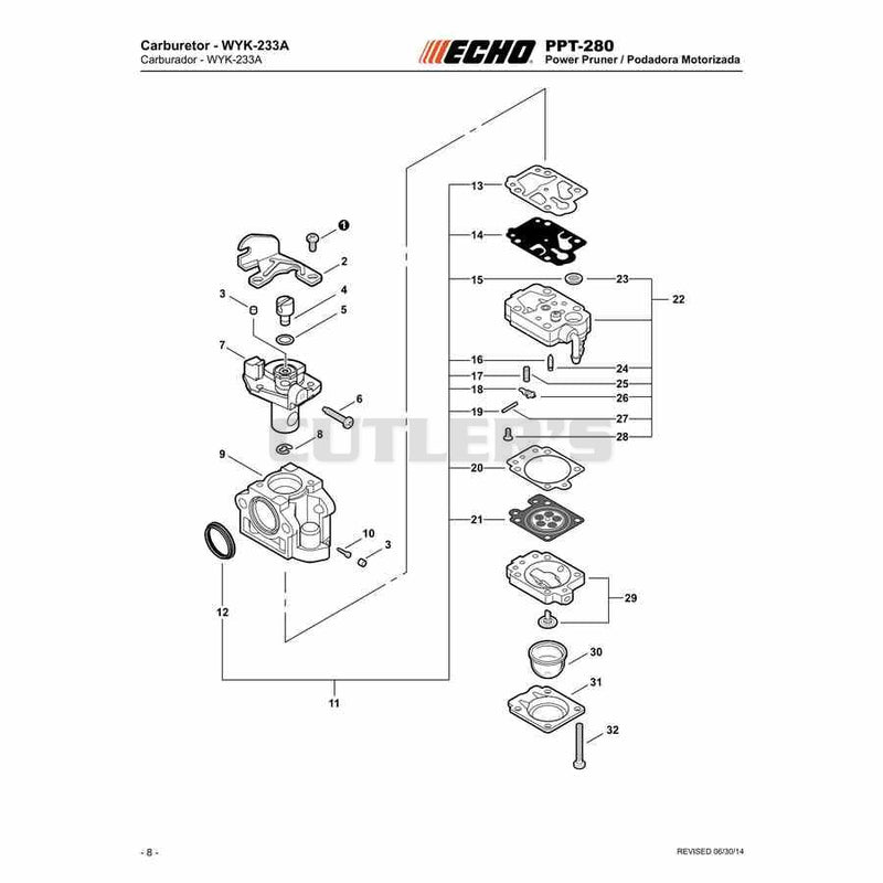 Carburetor - WYK-233A