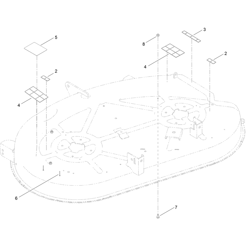 42 Inch Deck Assembly No. 119-8840