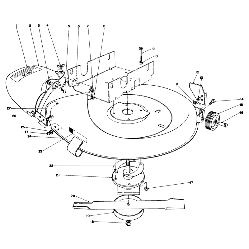 Mower Housing Assembly