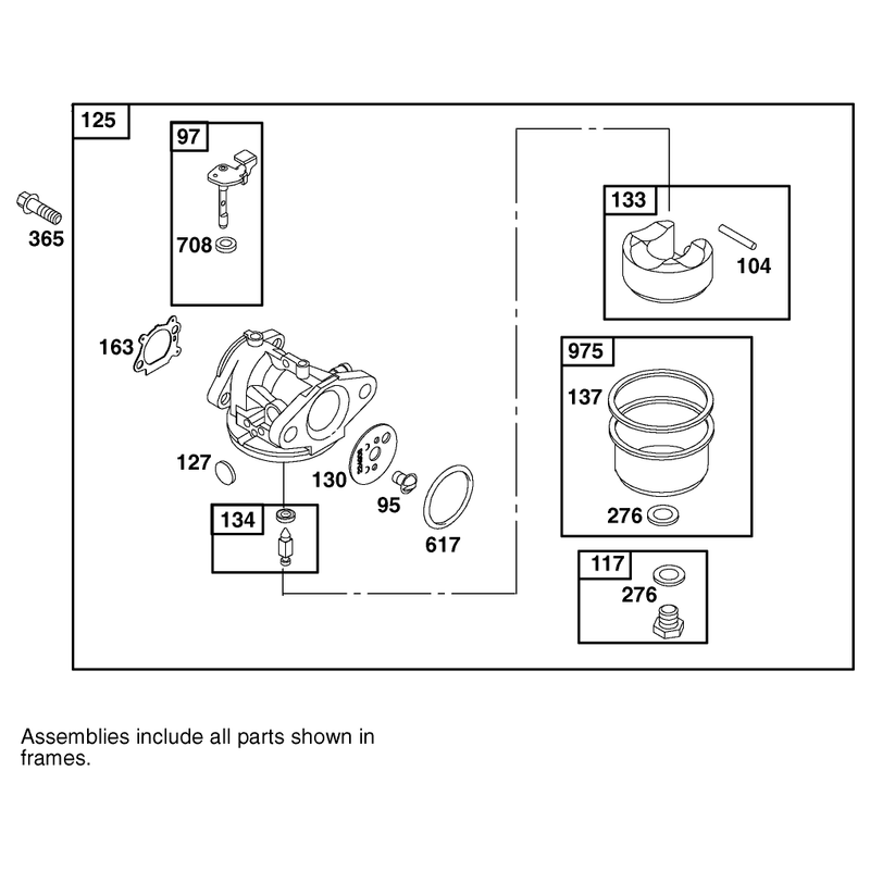 Engine Briggs and Stratton Model 12f802-1769-B1