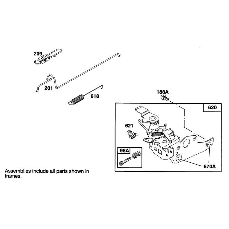 Engine Briggs and Stratton Model 127802-0513-21