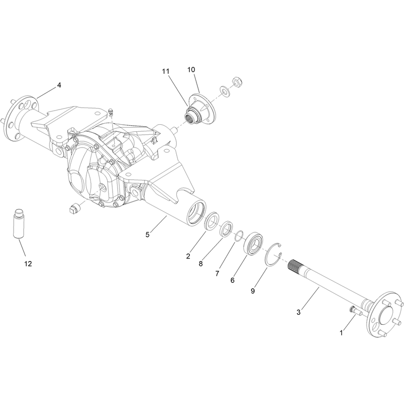 Dana 44 Assembly No. 147-5786