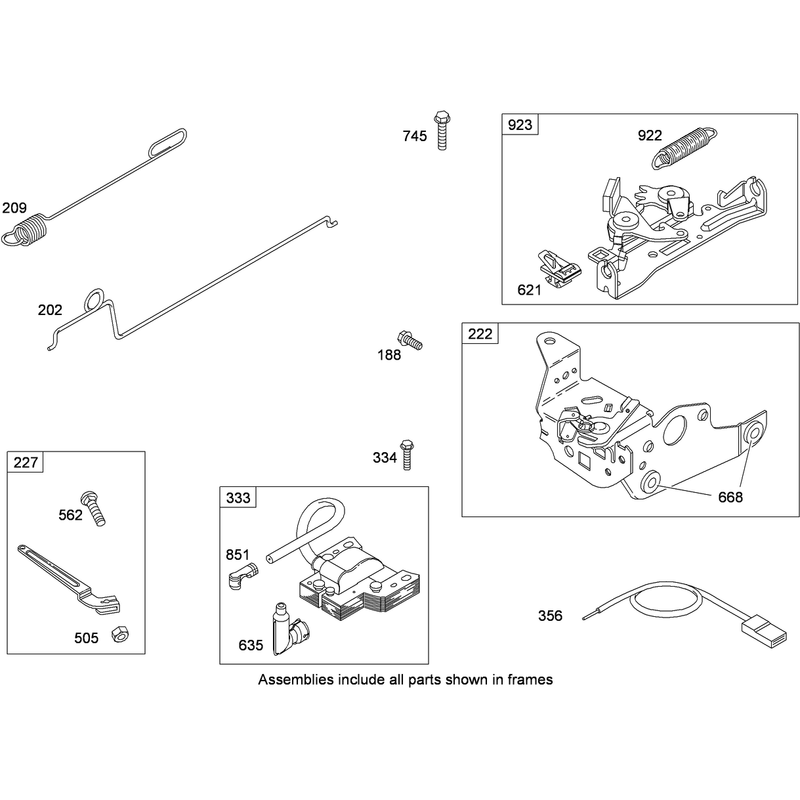 Governor Assembly Briggs and Stratton 126T02-0236-B1