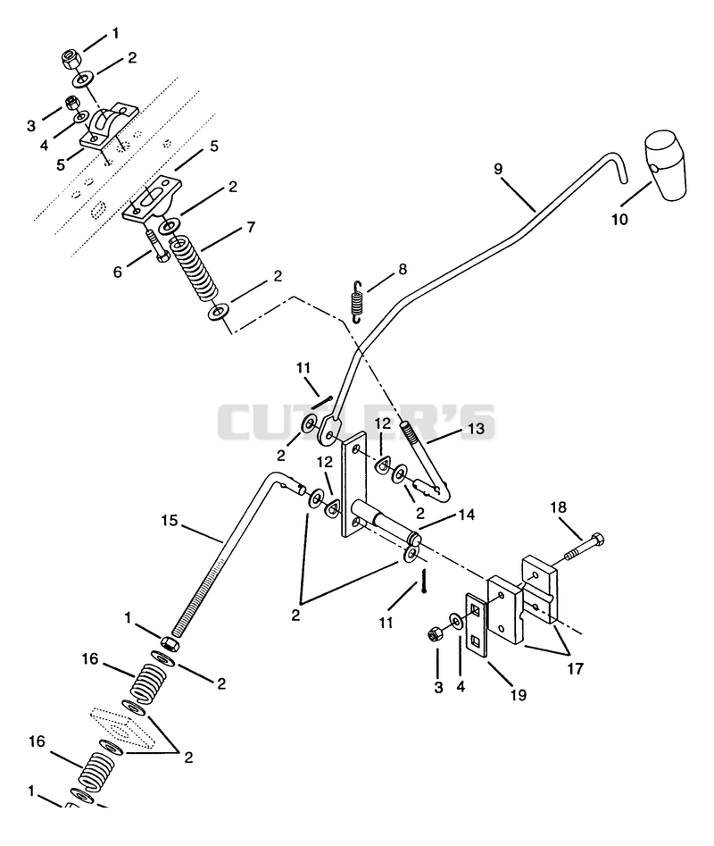 RANGE/DIFFERENTIAL LOCK CONTROL