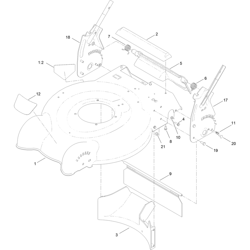 Housing and Rear Door Assembly