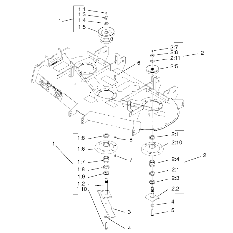 Spindle and Pulley Assembly