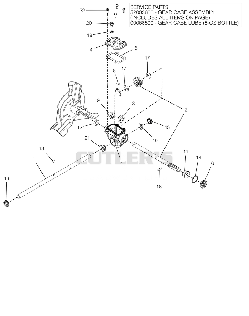 Gear Case - 20"