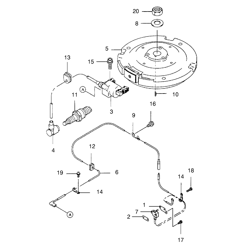 Electric Equipment Assembly Kawasaki FB460V-MS14