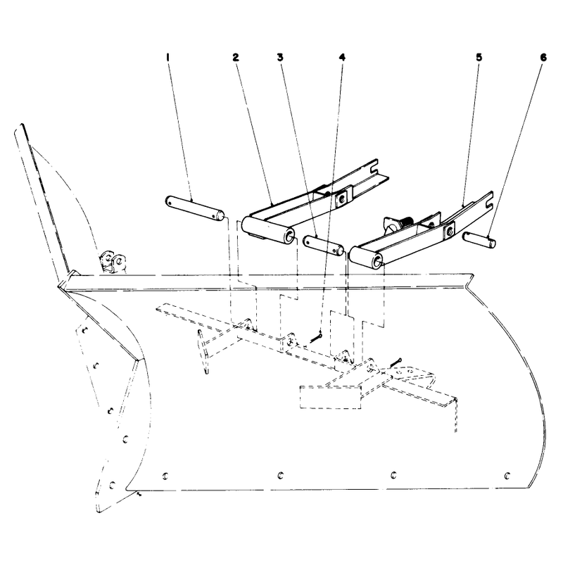 V Plow Installation No 30755 Optional