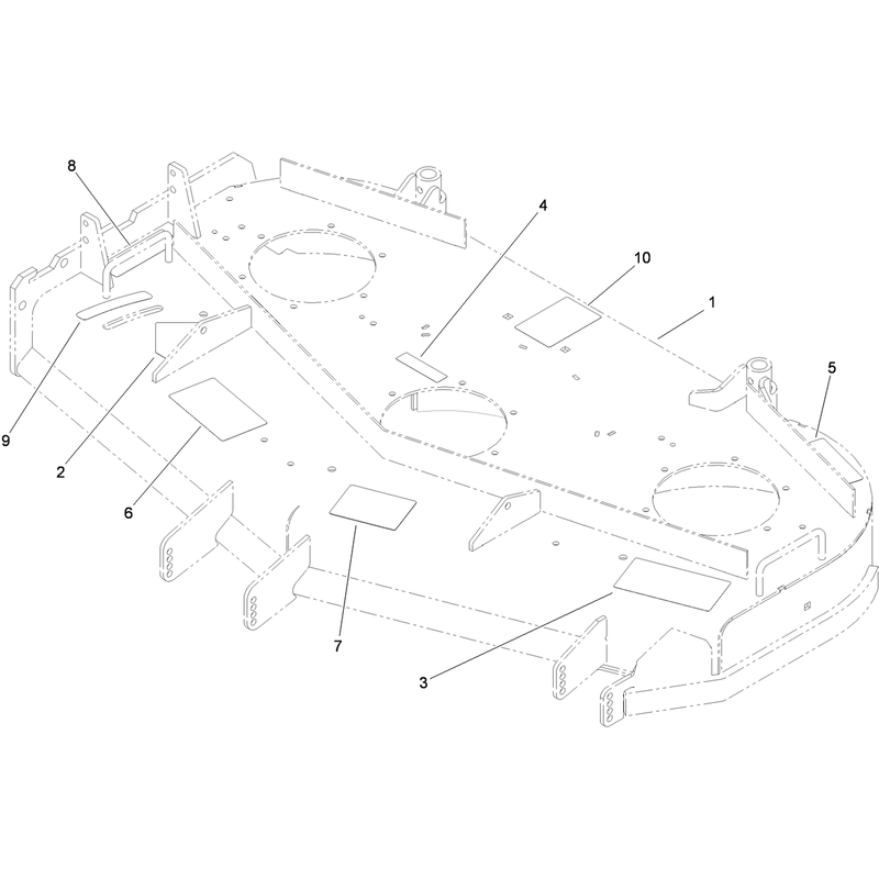 Deck Decal Assembly No. 112-7082