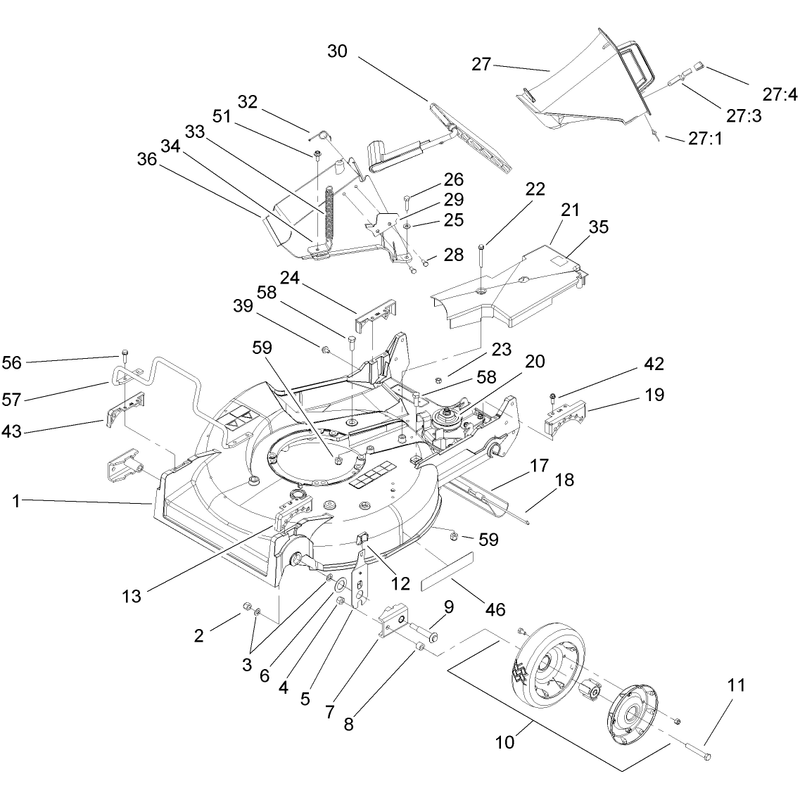 Housing and Discharge Assembly