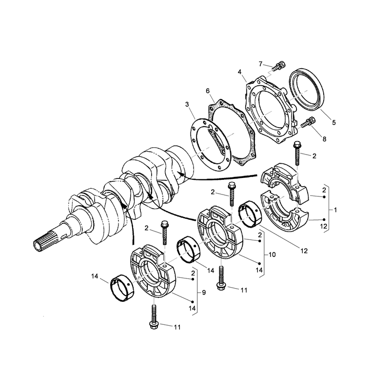 Main Bearing Case Assembly