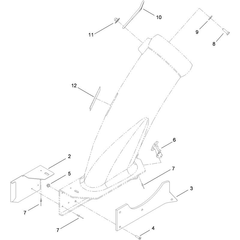 Bagger Boot Assembly No 119-3457