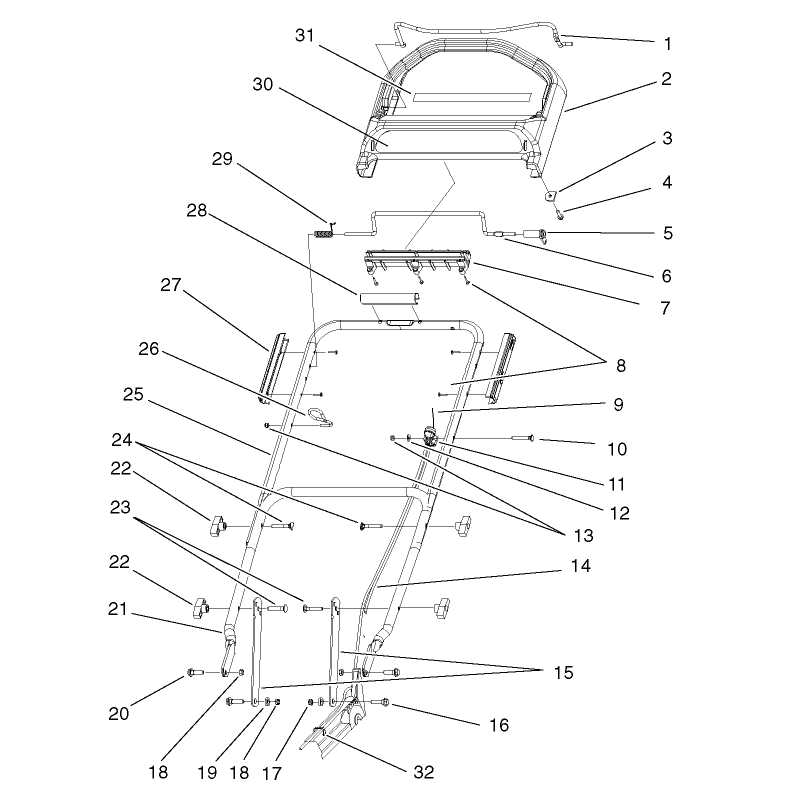 Handle Assembly and Controls