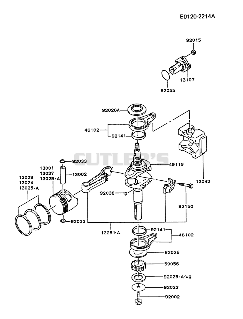 PISTON/CRANKSHAFT