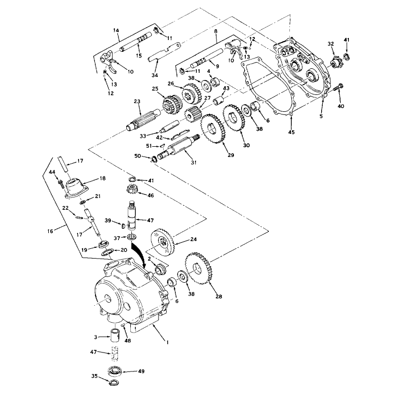 Model 352 Transmission Tecumseh