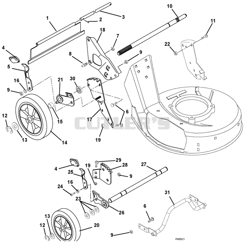 Wheels And Adjusters