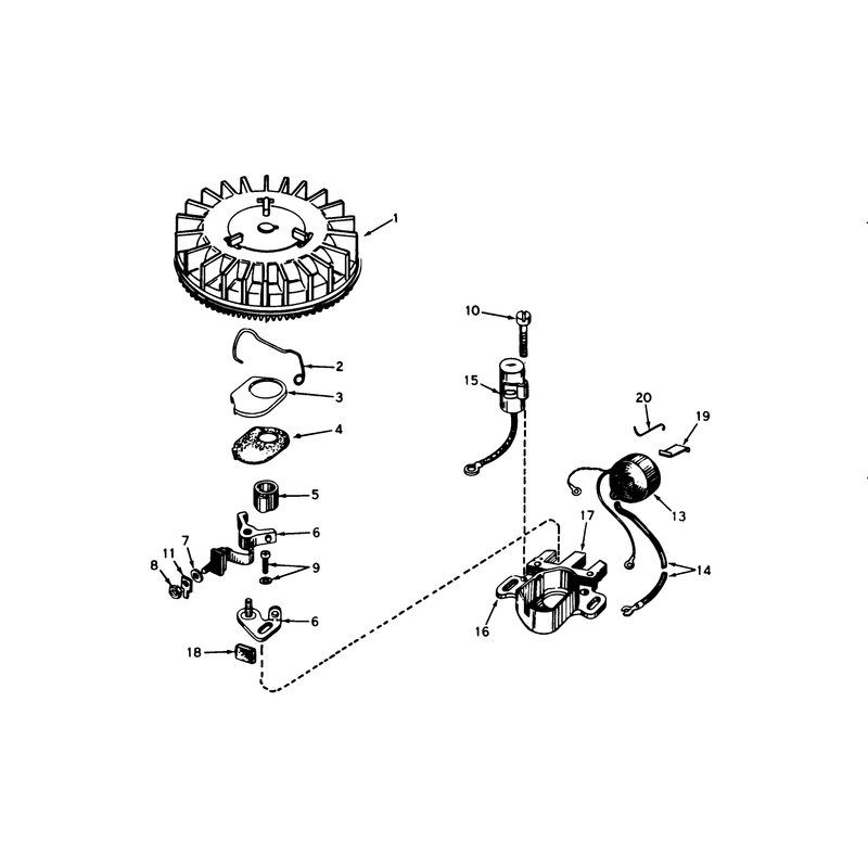 Magneto No 610793a