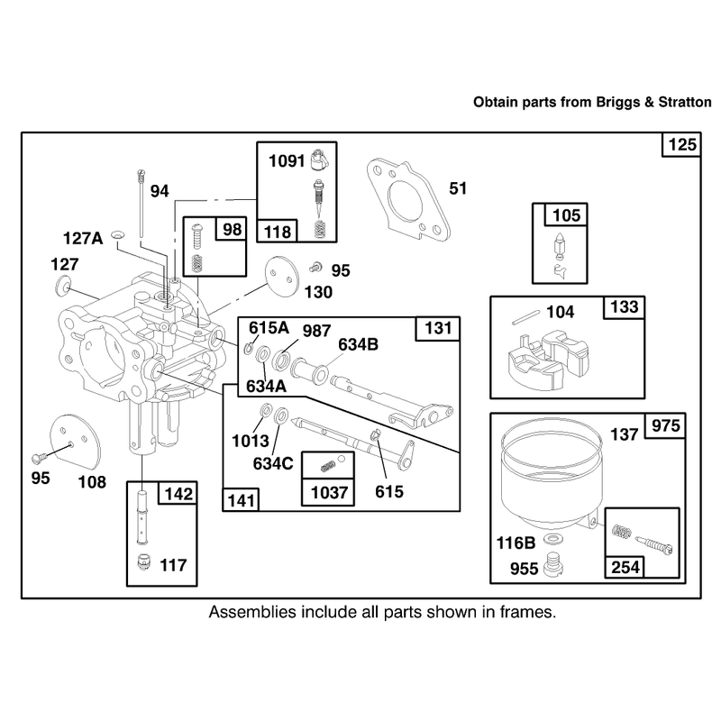 Engine Briggs and Stratton Model 303776-1188-A1
