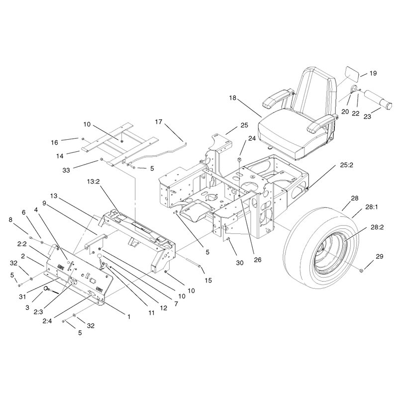 Main Frame Assembly