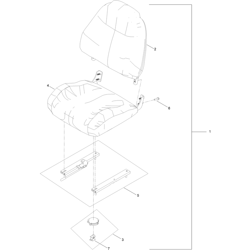 Seat Assembly No. 147-8761