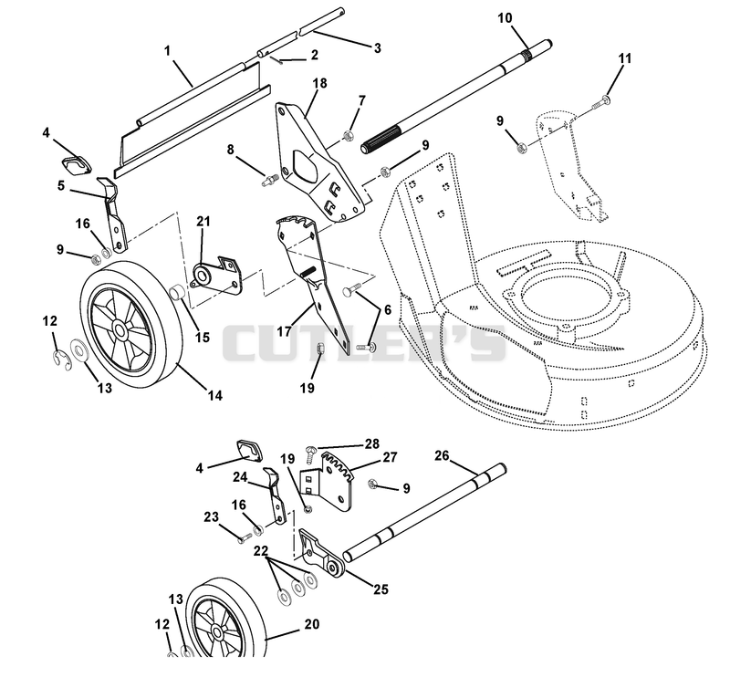 Wheels And Adjusters