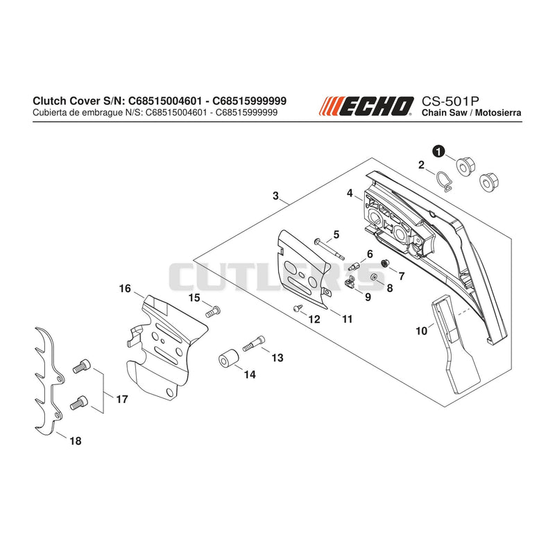 Clutch Cover S/N C68515004601 - C68515999999