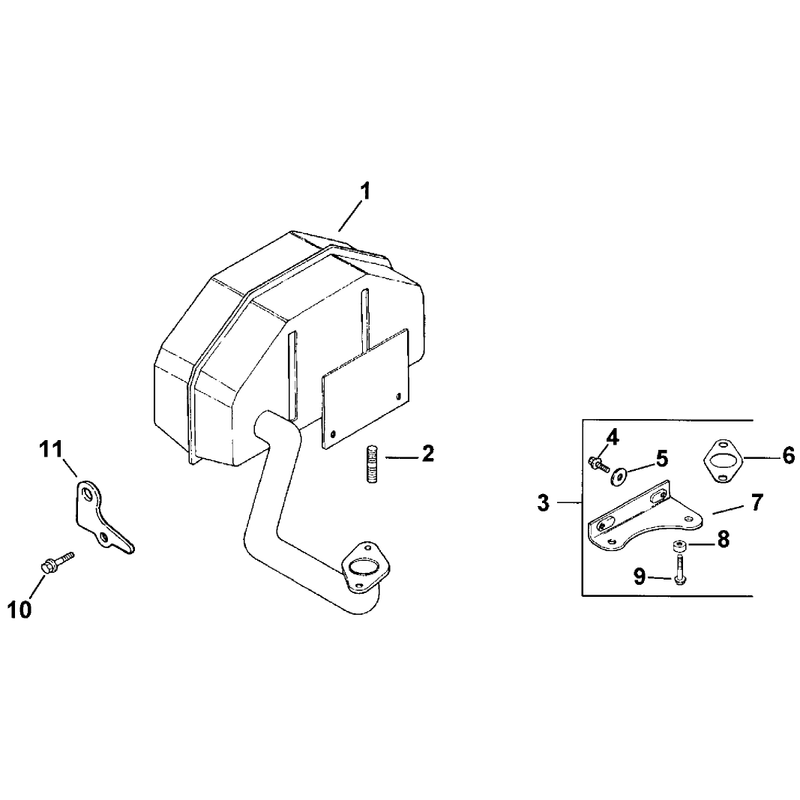 Exhaust Engine Kohler Model No C15s Spec 41561