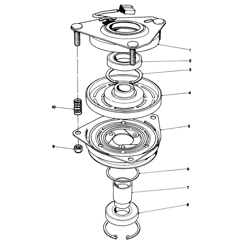 Clutch Assembly No 54-3200