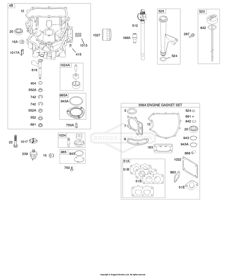 Engine Sump, Gasket Set-Engine, Lubrication